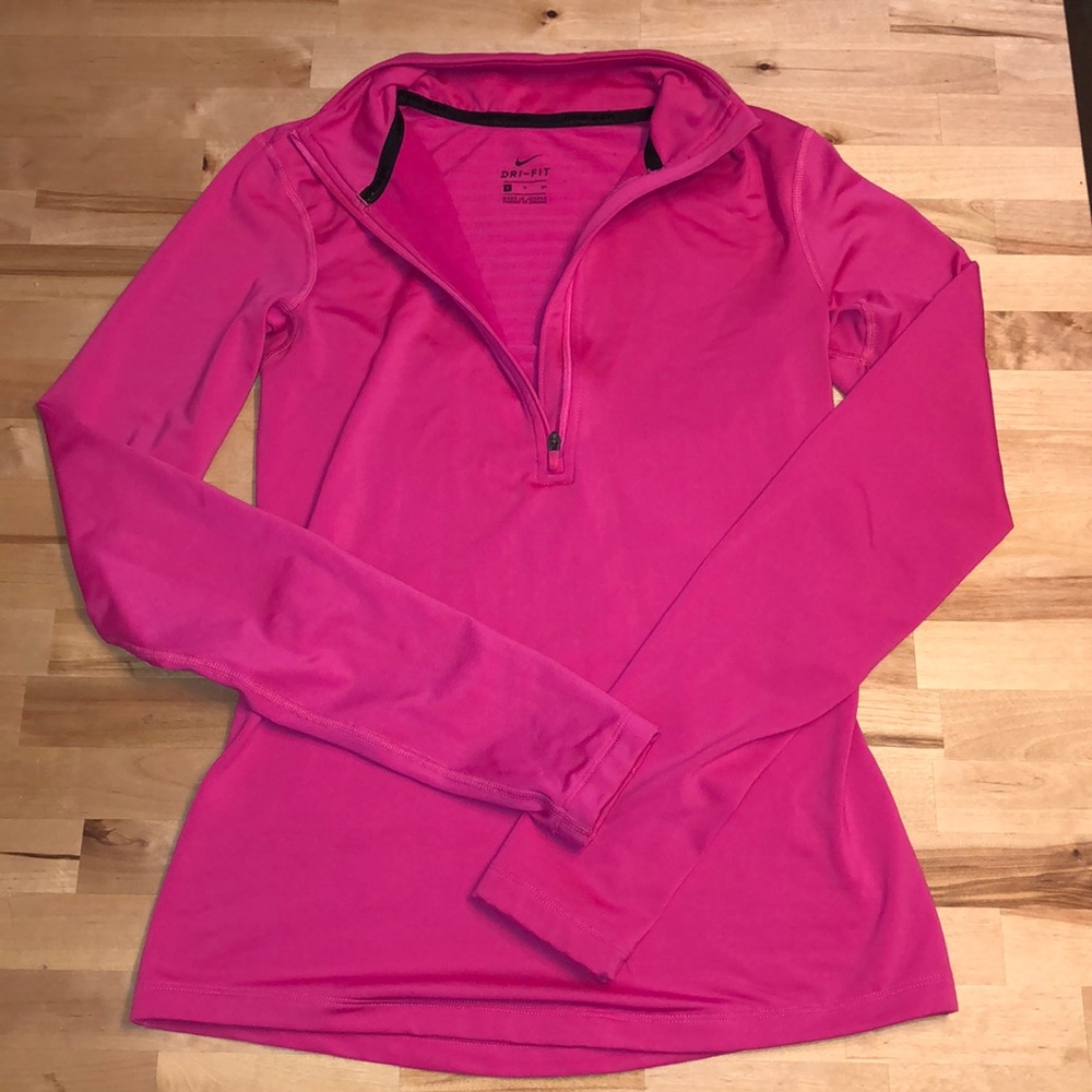 Nike half zip dri fit